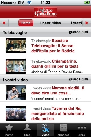 Il Fatto Quotidiano group - App Mobile (Apple iOS) | Coffice